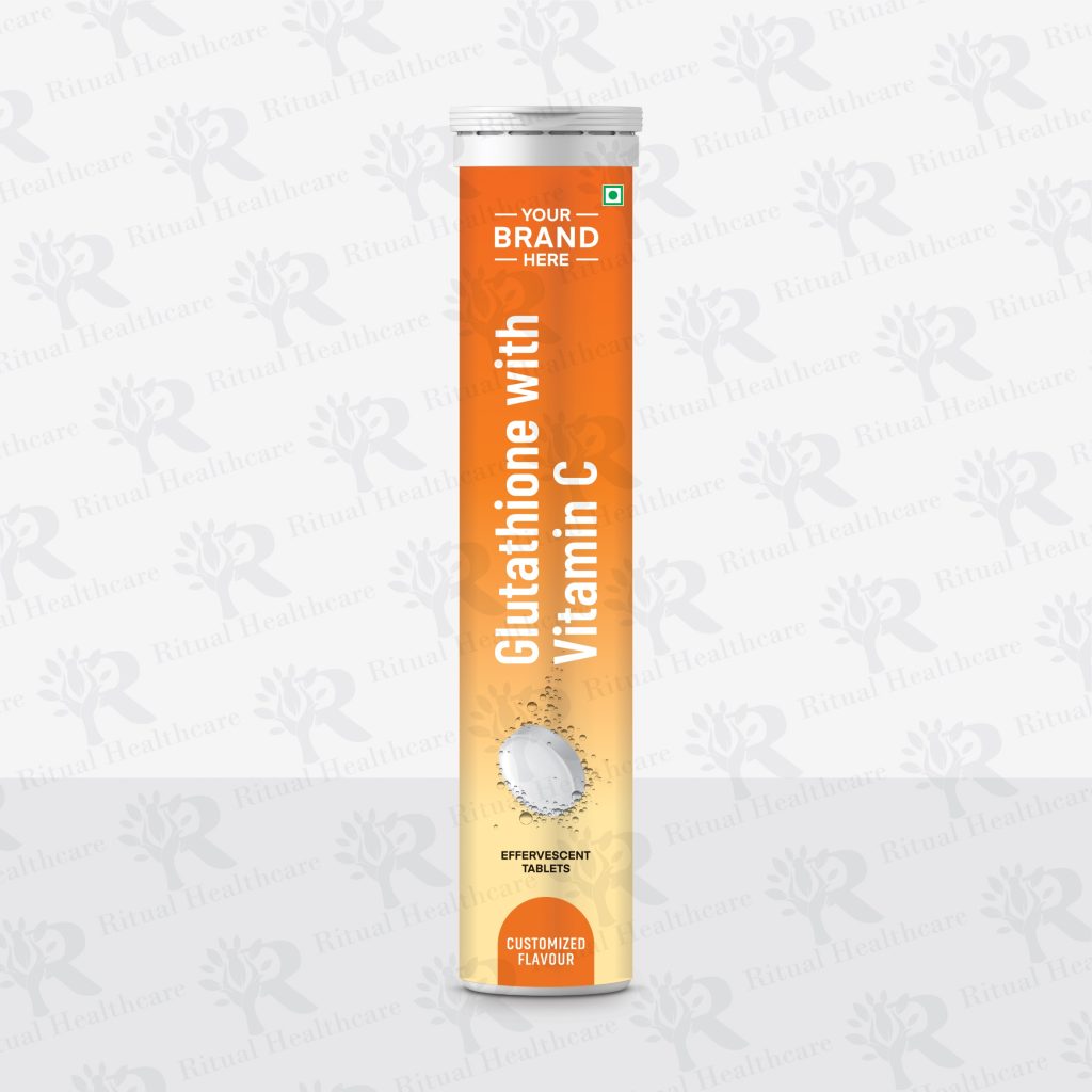 Glutathione, Vitamin C Effervescent Tablets