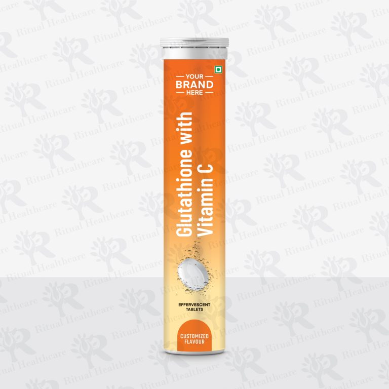Glutathione, Vitamin C Effervescent Tablets
