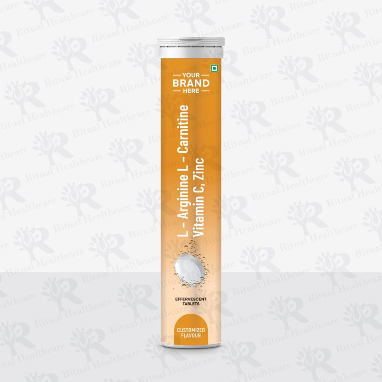 L – Arginine, L – Carnitine, Vitamin C, Zinc Effervescent Tablets