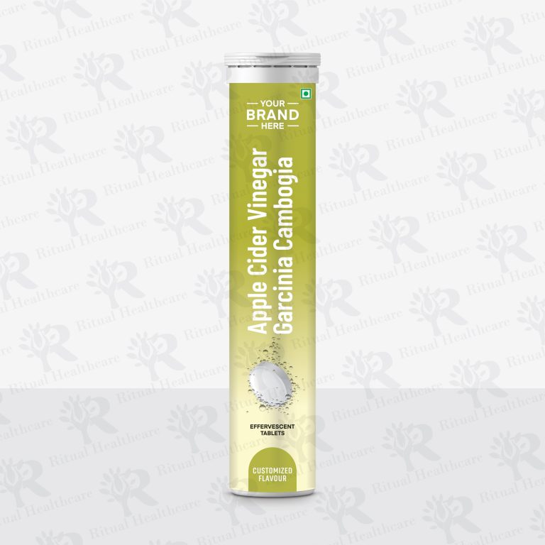 Apple Cider Vinegar, Garcinia cambogia Effervescent Tablets
