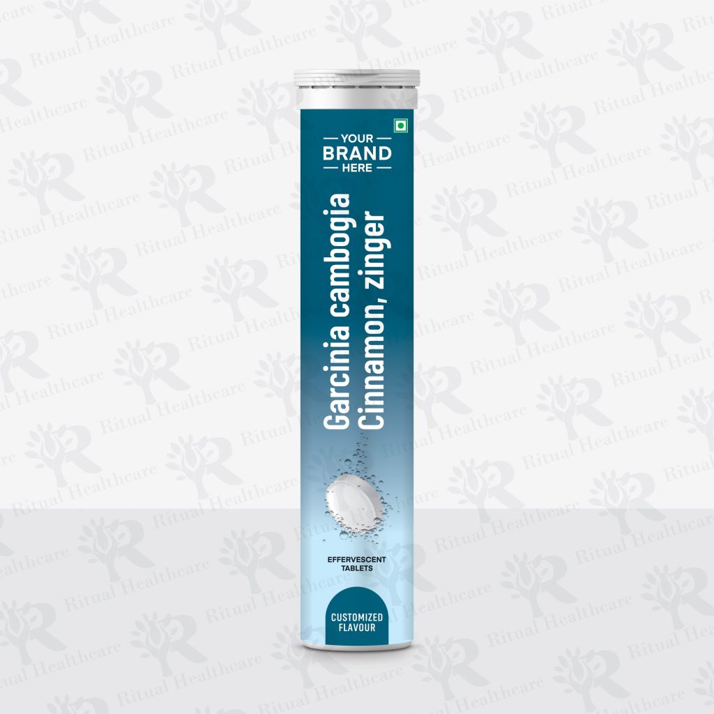 Garcinia cambogia, cinnamon, zinger Effervescent Tablets
