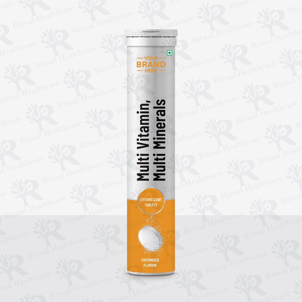 Multi Vitamin, Multi Minerals Effervescent Tablets